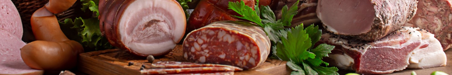 Productos cárnicos, jamón, salami, tocino, salchichas, embutidos, salchichas de hígado, salchichas de hígado