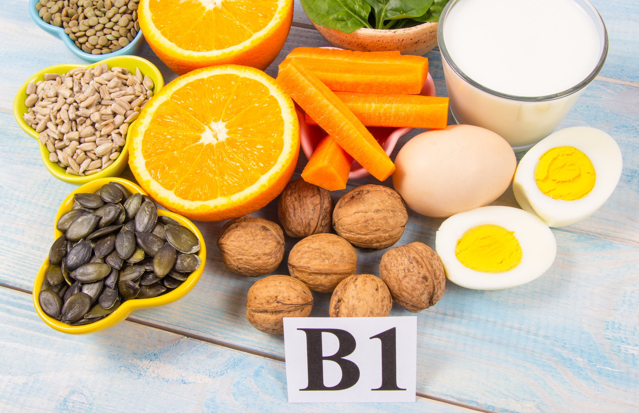 Fuentes alimentarias de vitamina B1