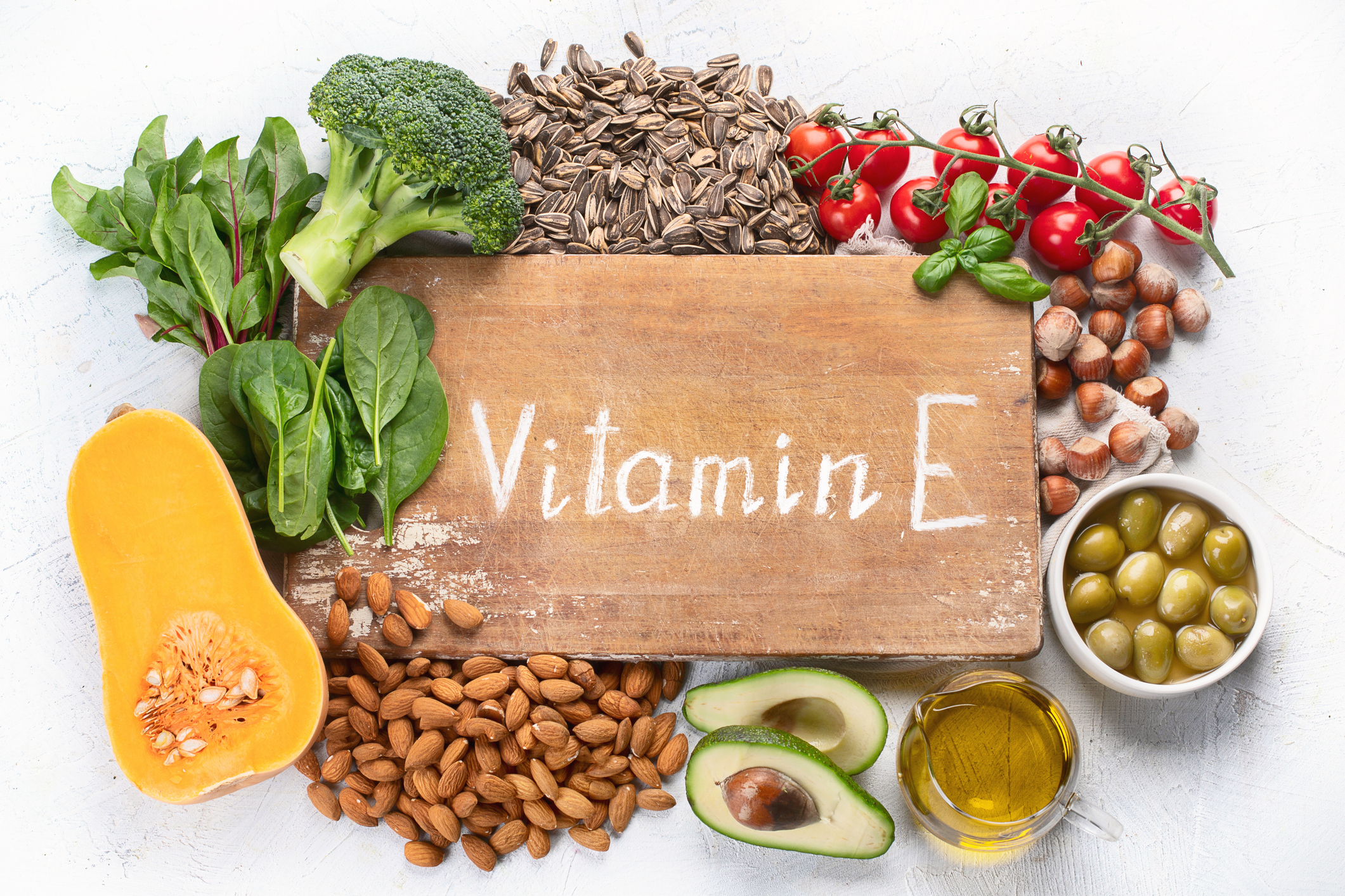 Alimentos ricos en vitamina E