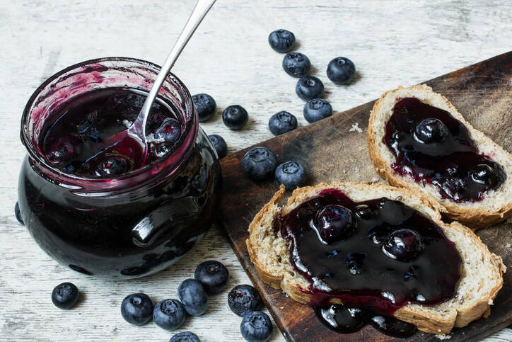 Receta de mermelada saludable de arándanos. ¿Se puede hacer sin productos químicos?