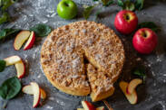 Receta de tarta de manzana light fit sin gluten ni lactosa